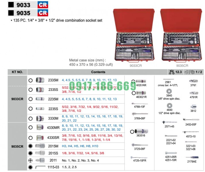 bo tuyp 9033CR