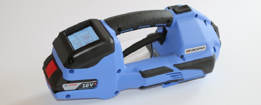 dụng cụ đóng đai nhựa dùng pin BOMVIETNHAT OR-T 450 2