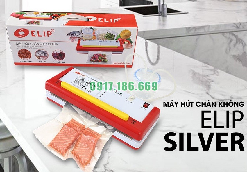 máy hút chân không elip silver
