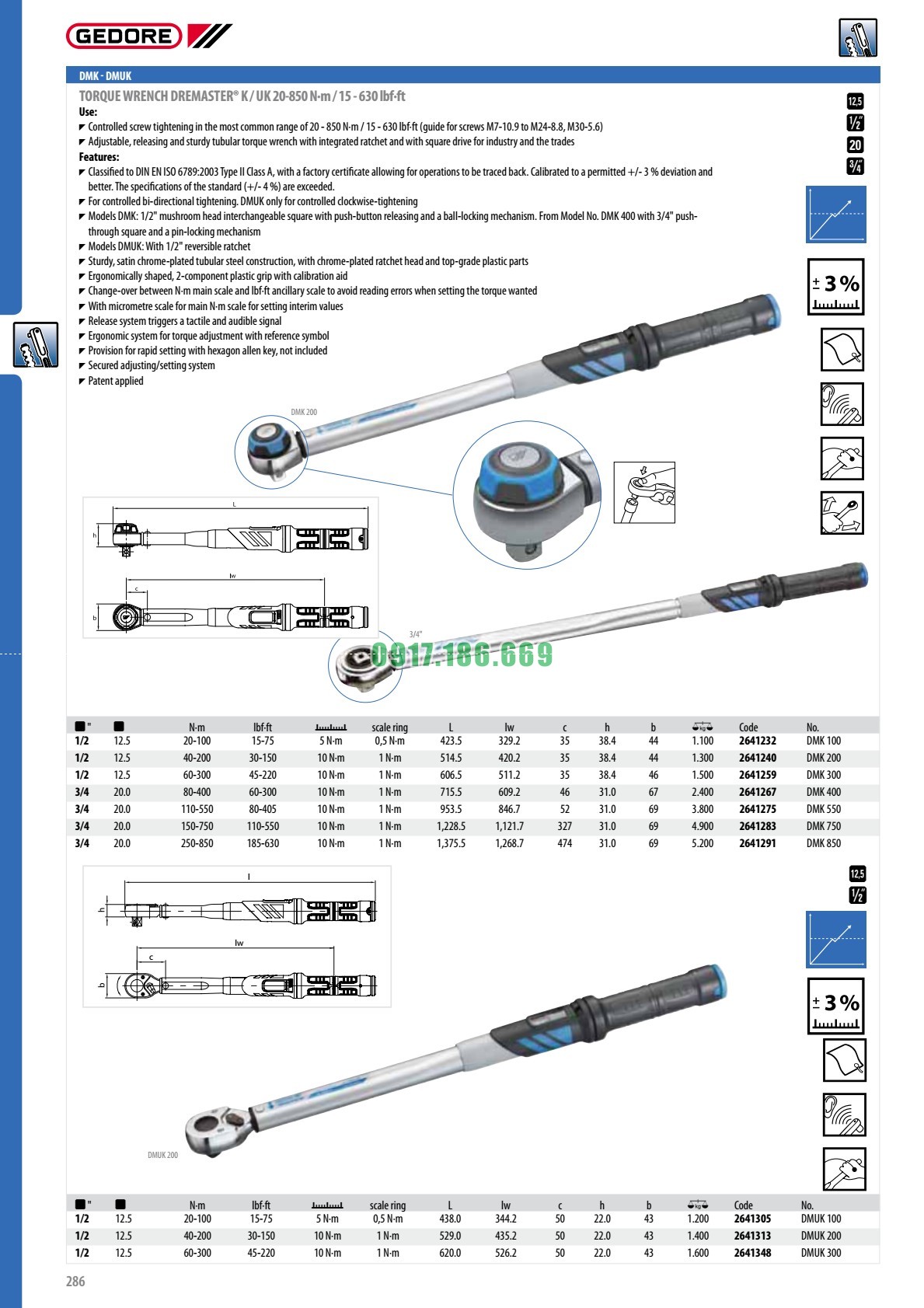 cờ lê lực gedore của đức