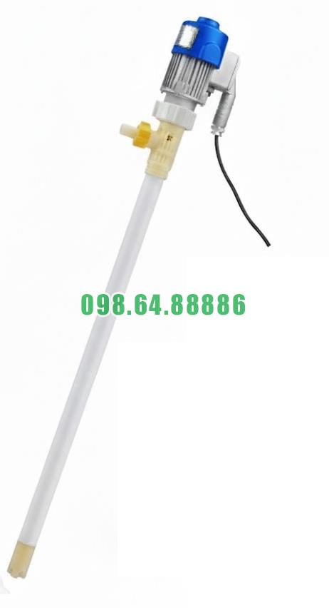 Bơm drum thùng phuy hóa chất, công suất 600W, chống ăn mòn model JDT