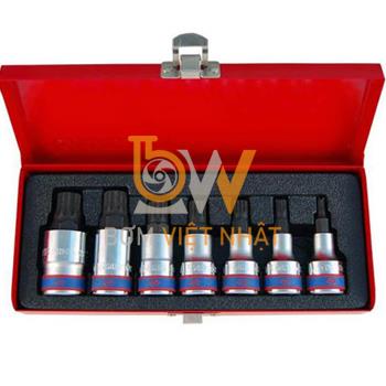 Bán Bộ đầu tuýp sao 7 chi tiết 1/2 inch Kingtony 4117PR