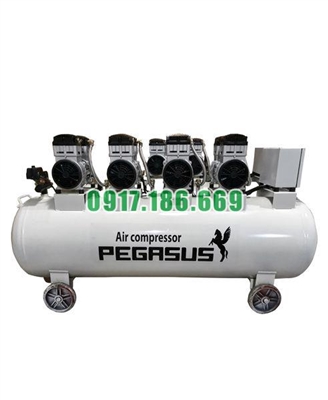 Bán Máy nén khí không dầu, giảm âm PEGASUS TM-OF1100X4-300L