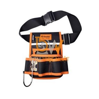 Bán Túi đeo thắt lưng đựng đồ nghề cao cấp  7 ngăn Asaki AK-9985
