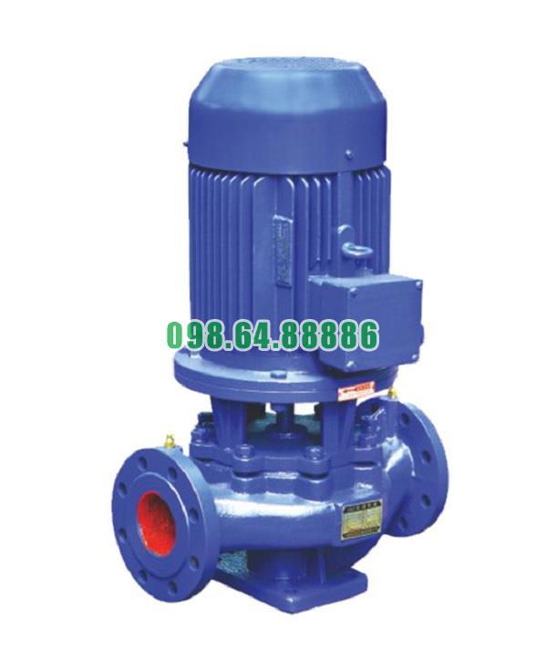 Máy bơm đồng trục thẳng đứng, bơm tăng áp, bơm lùa ISG100-100, IRG100-100 5.5kw, 100m3, 12.5m